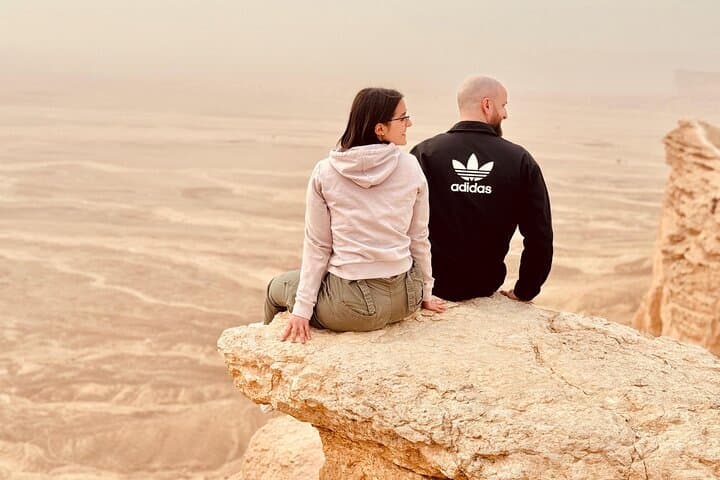 Edge of the World 4x4: Bat Cave, Camels & Sunset Hike from Riyadh photo 6