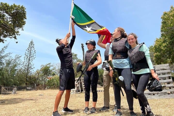 St Kitts Private City Adventure and Paintball Experience photo 5