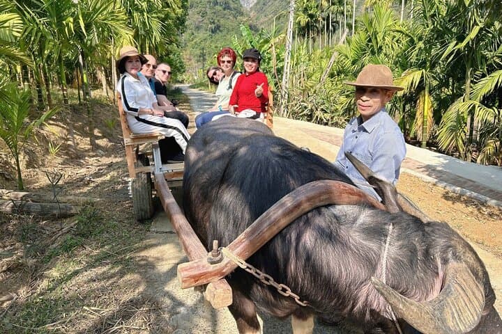 Pu Luong 3-Day Buffalo Cart, Biking & Bamboo Rafting Adventure photo 3