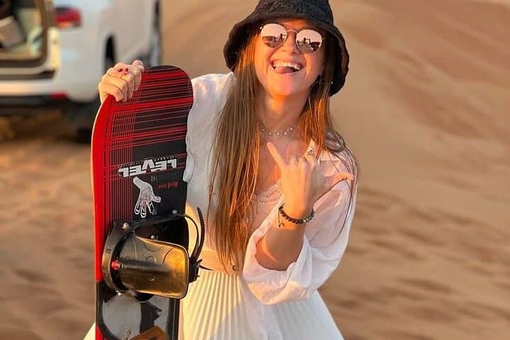 VIP Red Dune Safari Dubai — Sunset Dune Bashing, Camel Ride & BBQ Dinner photo 5