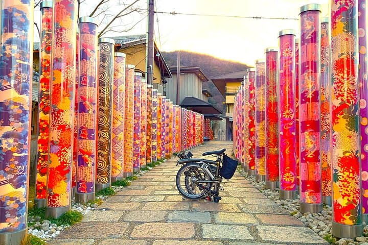 Slow Cycling Arashiyama: BROMPTON Tour Through Sagano's Quiet Paths