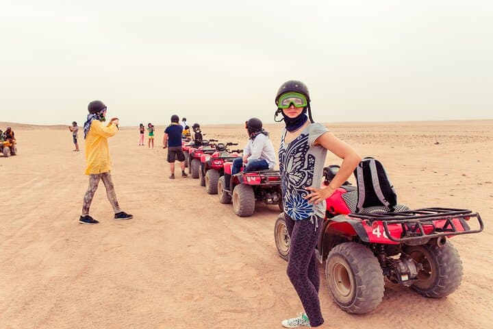 Hurghada Desert Quad Safari: ATV Sunset, Bedouin Camp & BBQ photo 5