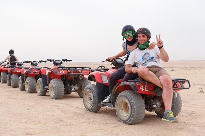 Hurghada Desert Quad Safari: ATV Sunset, Bedouin Camp & BBQ photo 4