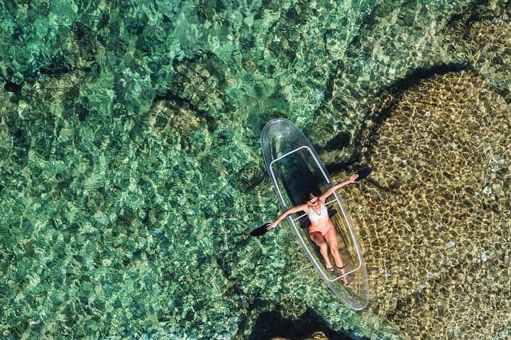 Clear-Water Kayaking at Stoja Peninsula: Transparent Kayak Rental in Pula photo 6