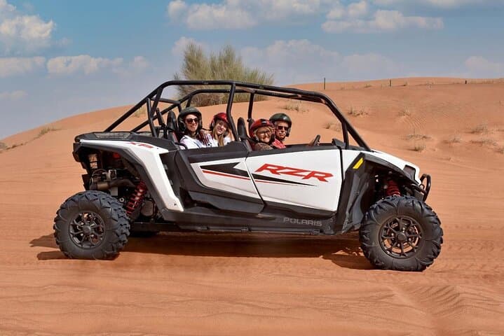 Dubai Red Dunes Buggy Adventure: Sunrise Driving, Camel Rides & Sandboarding