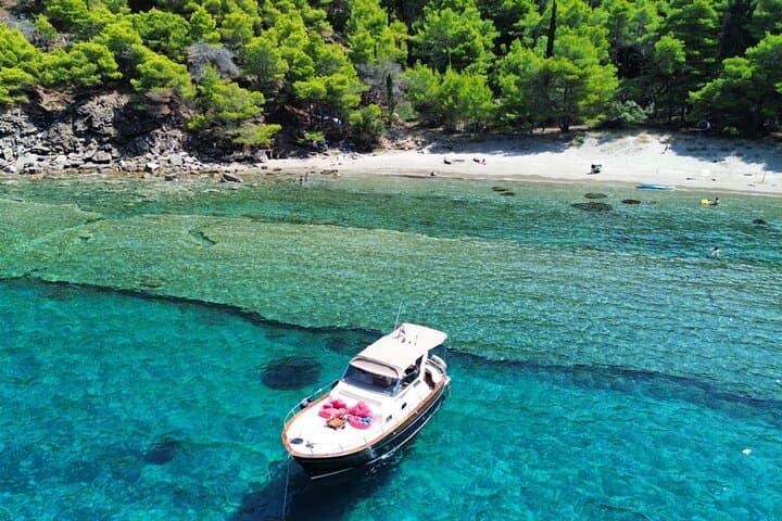Dubrovnik to Korčula Private Boat Transfer with Yoga, Hike & Cave Swim photo 3