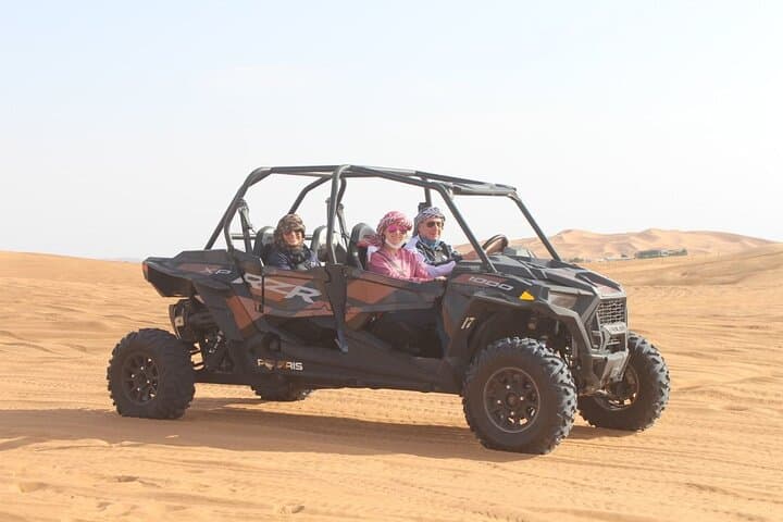 Lahbab Desert Self-Drive Buggy Safari with BBQ Dinner & Camel Ride, Dubai