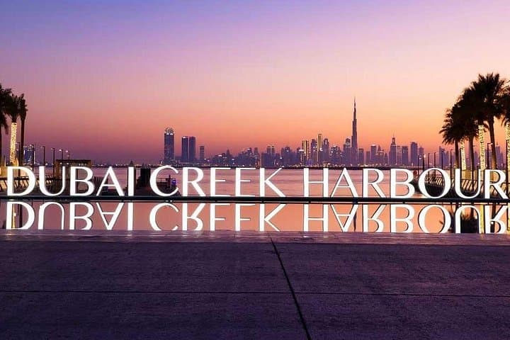 Sunset at Dubai Creek: Burj Khalifa Fountains, Gold Souk & Abra Ride photo 2
