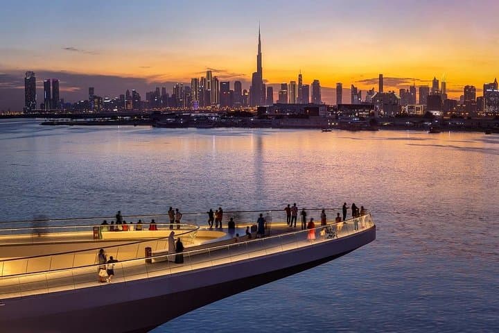 Sunset at Dubai Creek: Burj Khalifa Fountains, Gold Souk & Abra Ride photo 3