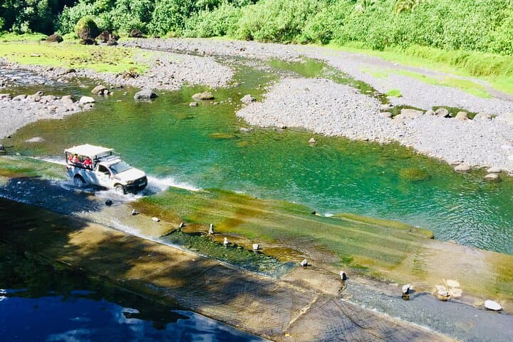 4x4 Safari in Tahiti's Papenoo Valley: Waterfalls, Caldera & Coastal Views