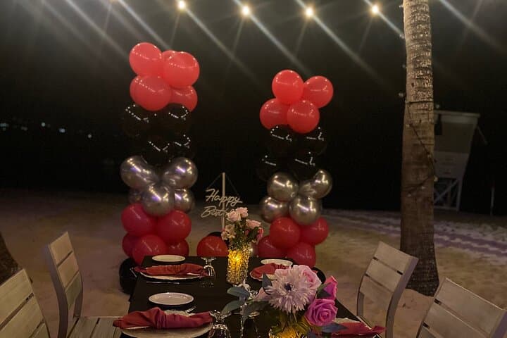 Private Birthday Beach Dinner in Montego Bay — Romantic Seaside Dining Experience