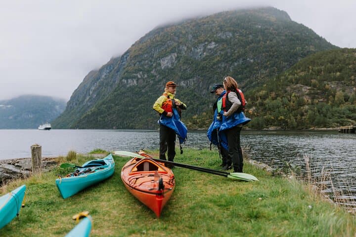 Kayak Geirangerfjord: Waterfall Views & Seven Sisters Paddle photo 3