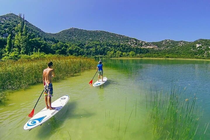 SUP Baćina Lakes Tour from Dubrovnik — Paddle, Swim & Hike the Karst Lakes photo 5