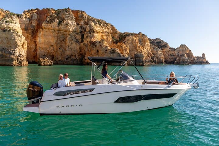 Private 2-Hour Lagos Cruise to Ponta de Piedade: Caves, Cliffs & Snorkeling photo 1