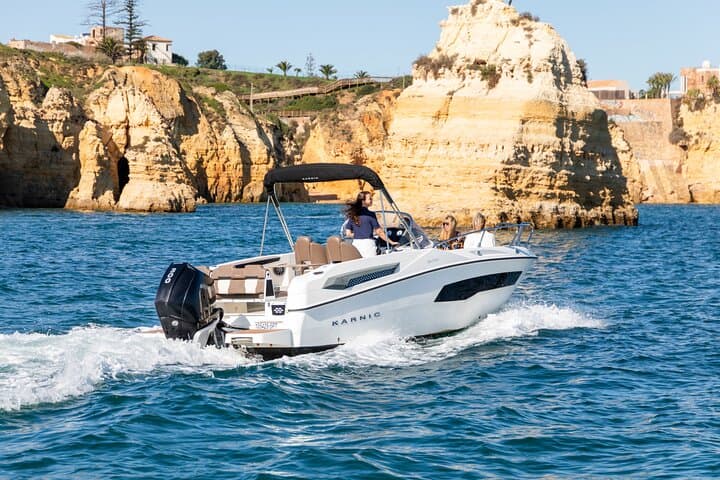 Private 2-Hour Lagos Cruise to Ponta de Piedade: Caves, Cliffs & Snorkeling photo 4