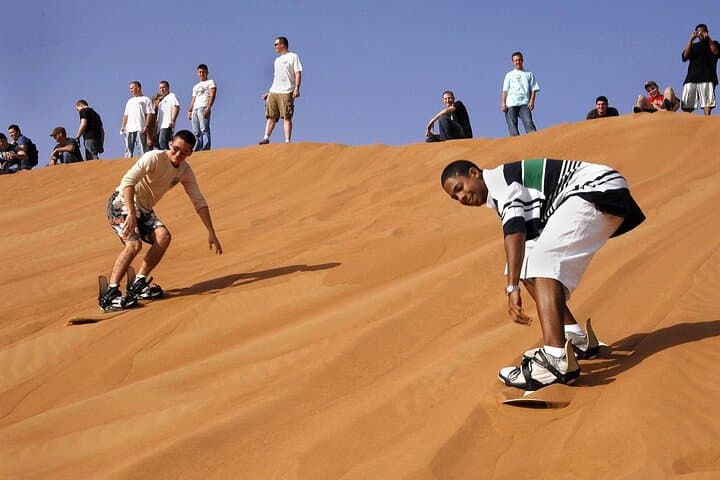 Morning Desert Safari in Dubai: Dune Bashing, Camel Ride & Sandboarding photo 4