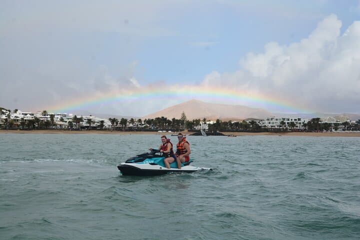 40-Min Jet Ski to Playa Quemada — Coastal Ride from Puerto del Carmen photo 2