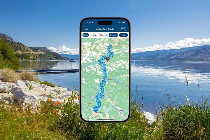 Kamloops to Lake Louise: Scenic Self-Guided Audio Driving Tour through the Canadian Rockies