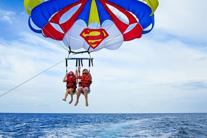 Parasailing Over Hurghada: Red Sea Sky Ride & Marina Speedboat Tour photo 4