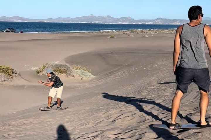 Sunset Sandboarding at Las Dunas del Mogote — La Paz Dune Adventure photo 2