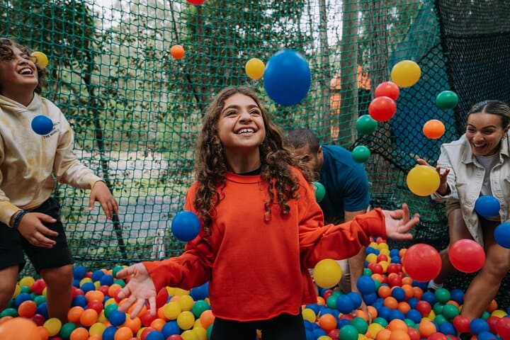 Ourimbah Treetops Adventure: NetWorld Inflatable Park in State Forest photo 2