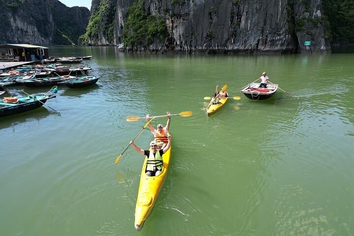 Discover Halong in 4 Hours: Cruise, Kayak, Explore Hidden Cave photo 6