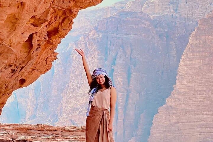Wadi Rum Jeep & Camel Adventure: Trek, Camp and Sleep Under the Stars photo 6