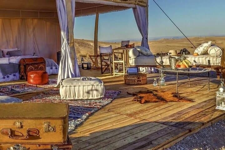Sunset Dinner in Agafay Desert — Private Evening from Marrakech photo 3