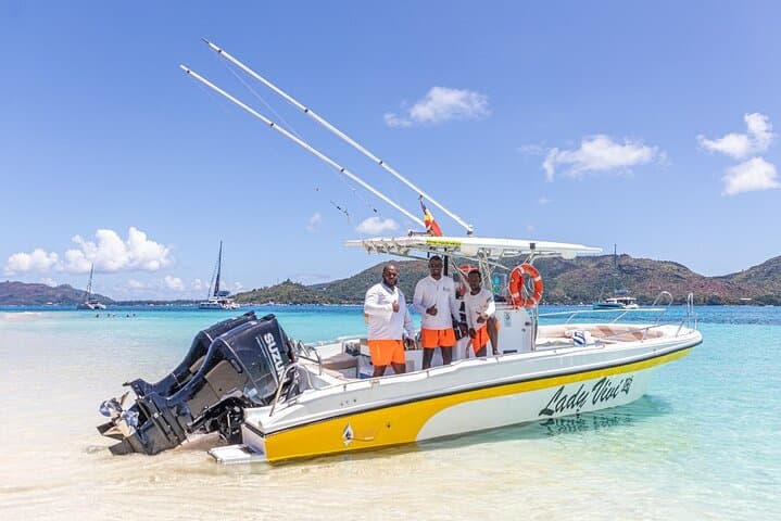 Full-Day Curieuse, St Pierre & Anse Lafarine Snorkel with Creole BBQ from Praslin