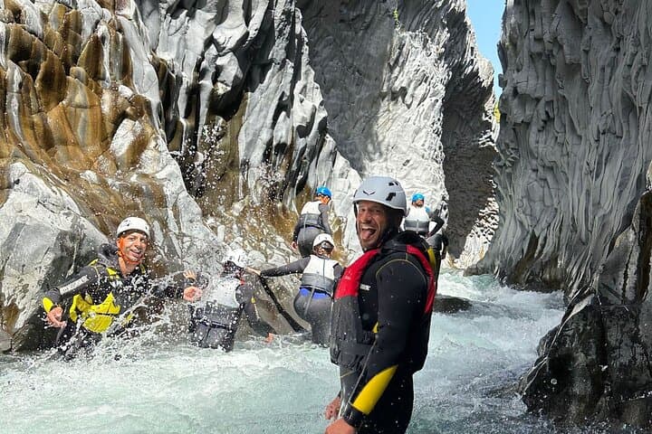 Body Rafting the Alcantara Gorges: Taormina River Adventure photo 5