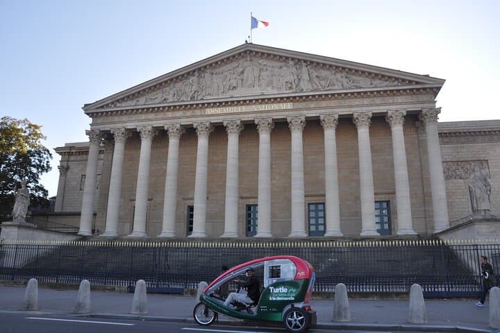 Pedicab Through Paris: Private Napoléon Rickshaw Tour from Place de la Concorde photo 3