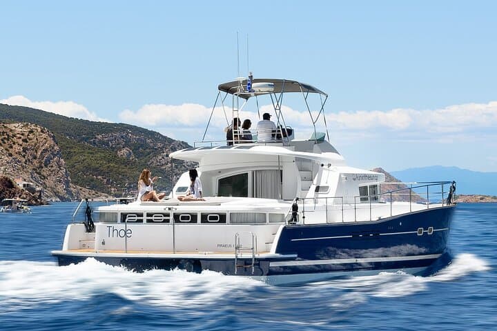 Milos Catamaran Cruise to Kleftiko — Full-Day Sailing from Agia Kiriaki