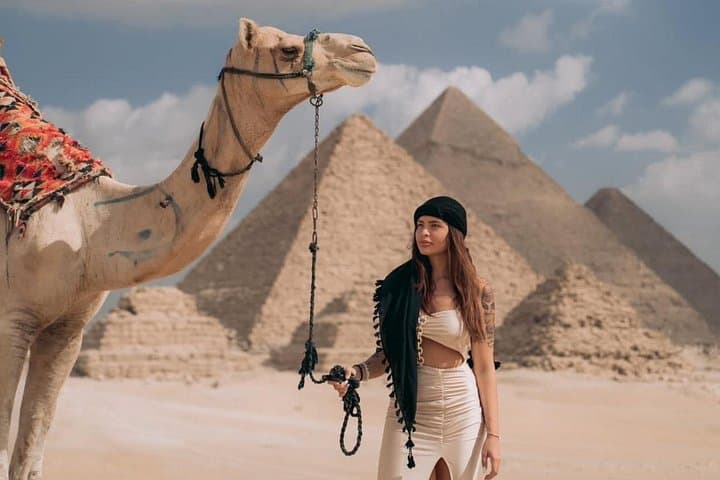 One-Day Private Tour of Giza Pyramids, Saqqara & Memphis from Cairo photo 1