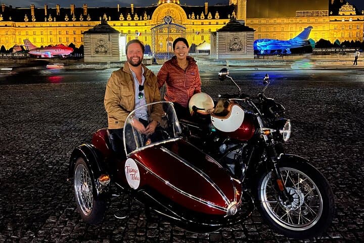 Madrid After Dark: Sidecar Night Tour with Cava