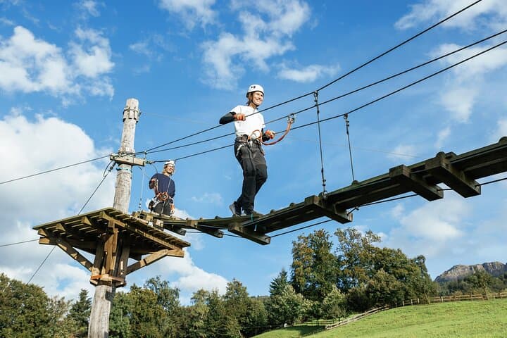 Ropes Park Rigi: High-Ropes Adventure on Mount Rigi