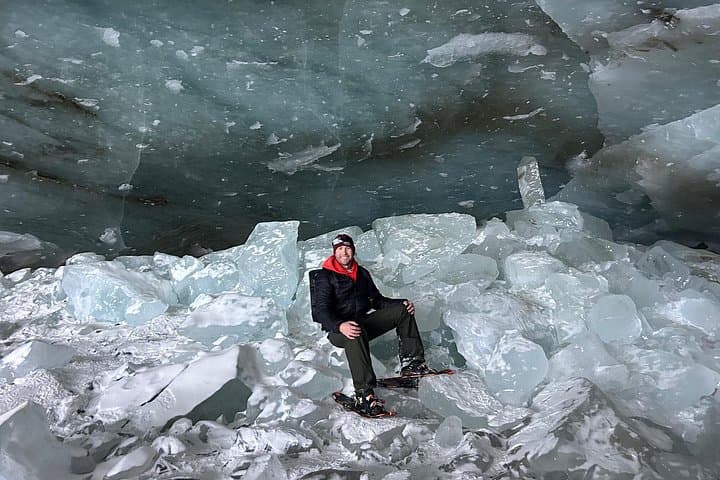 Snowshoe Hike to Castner Glacier Ice Cave from Fairbanks — Guided Glacier Walk & Ice Cave Exploration photo 2