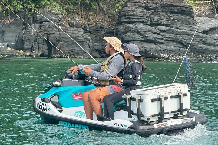 Langkawi Jet Ski Fishing: Guided Andaman Sea Adventure & Secluded Island Swim