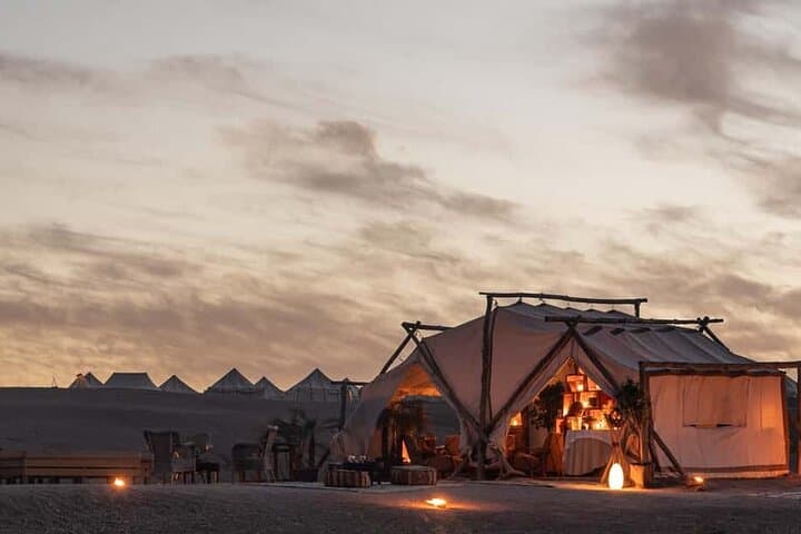 Camel Ride and Sunset Dinner in Morocco's Agafay Desert