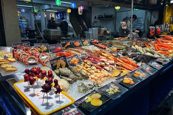 Osaka Food Tour: Kuromon Market, Sennichimae & Dotonbori Wagyu Tasting photo 5