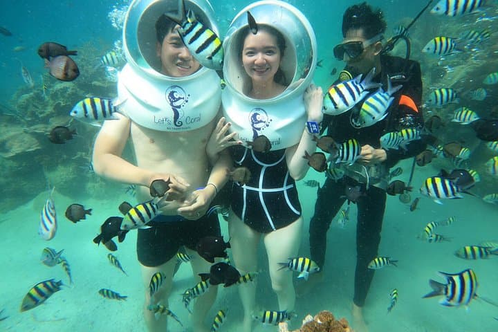 Sea Walking in Nha Trang Bay: Underwater Walk & Traditional Seafood Lunch photo 3