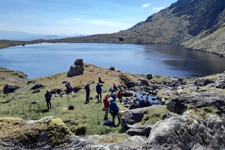Sneem Waterfall and Eagles Lake Guided Walk — Coomanassig Waterfall Hike in the Dunkerron Mountains photo 6