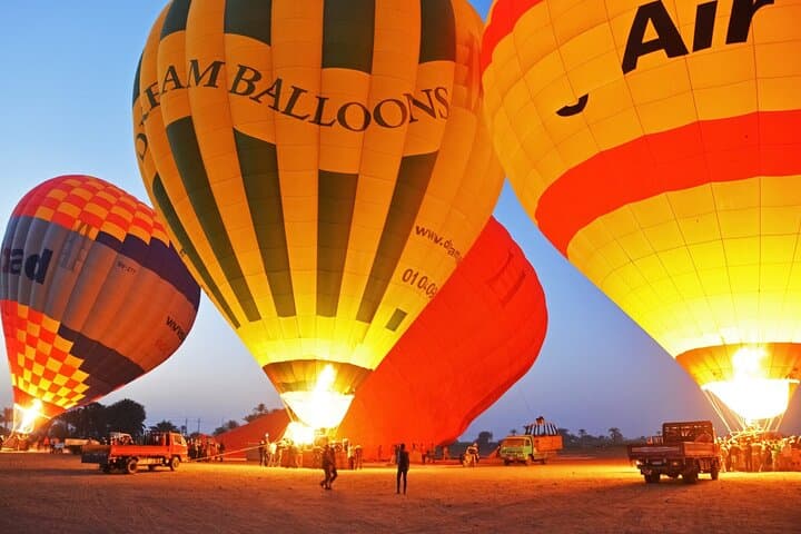 Sunrise Hot Air Balloon Ride Over Luxor's Ancient Temples photo 3