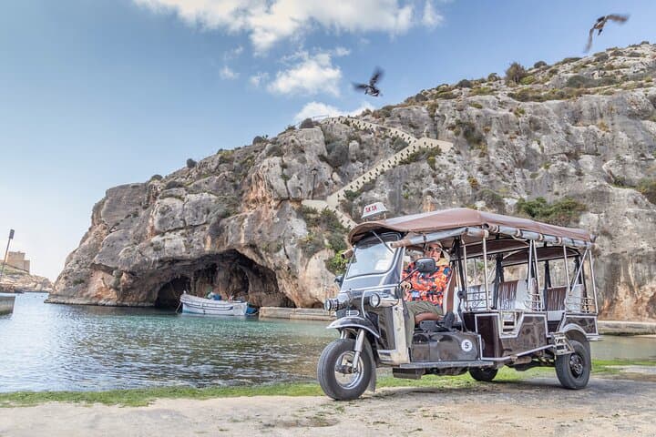 Full-Day Gozo Tuk-Tuk Tour with Comino Mini Cruise from Malta photo 1