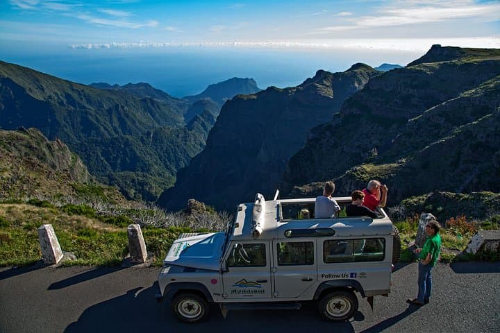 Madeira Private Jeep Safari Full-Day: Pico do Areeiro, Santana & Cabo Girão photo 1