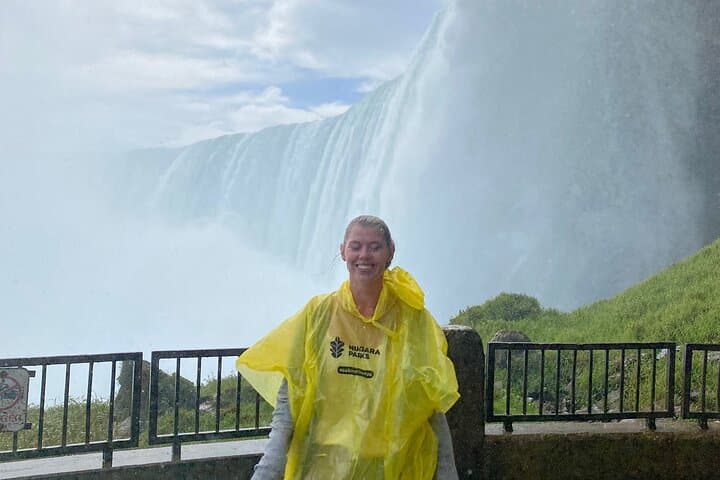 Epic Niagara Falls Private Tour with Skylon Tower, Journey Behind the Falls & Boat Cruise photo 4