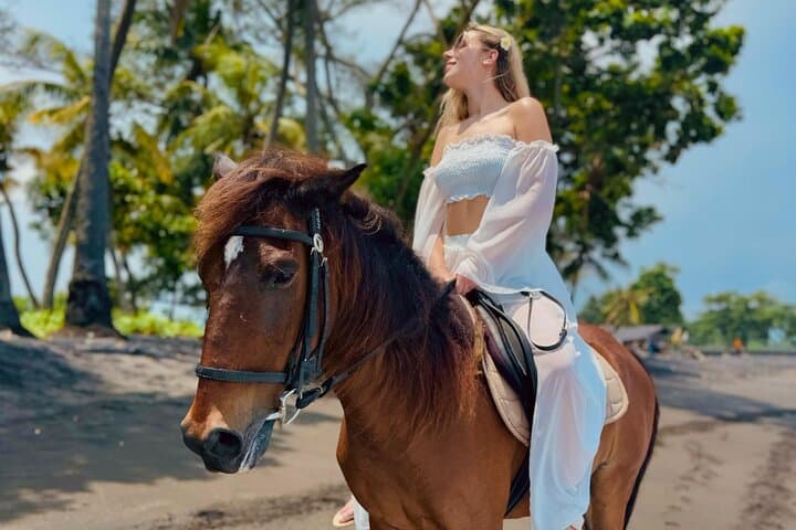 Sunrise Horse Riding on Saba Black Sand Beach, Bali photo 2