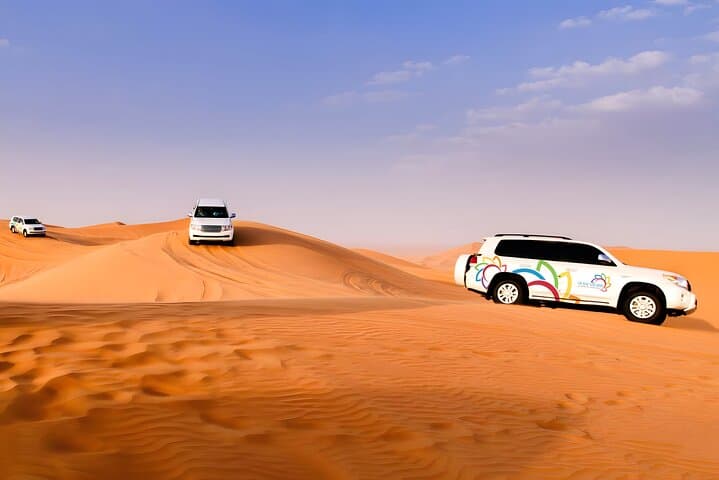 Premium Desert Safari with Quadbike in Dubai — Evening Dune Bash & BBQ