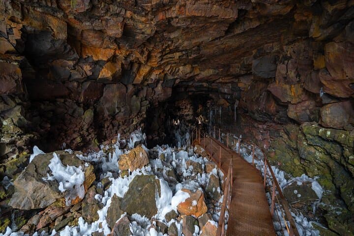 Raufarhólshellir Lava Tunnel: Guided Caving Tour with Transfer from Reykjavík photo 6