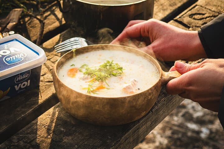 Forest Grill Hut: Private Finnish Salmon Soup Workshop Near Helsinki