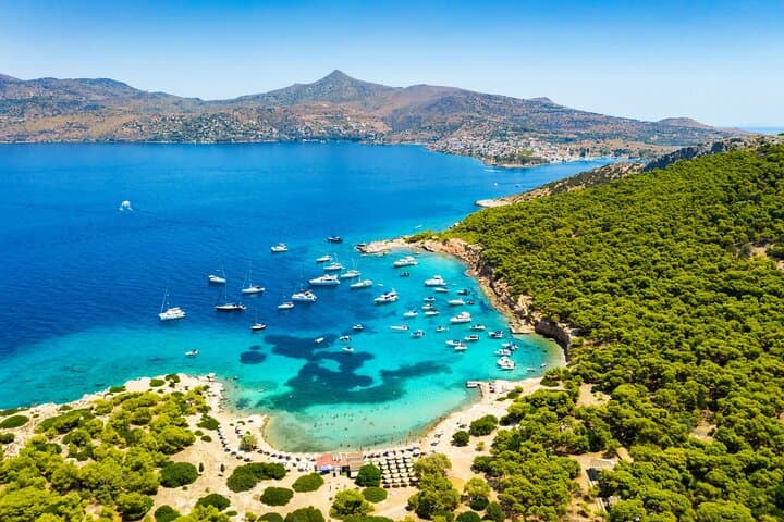 Athens Full-Day Private Catamaran Cruise: BBQ, Snorkeling & Cape Sounio photo 3